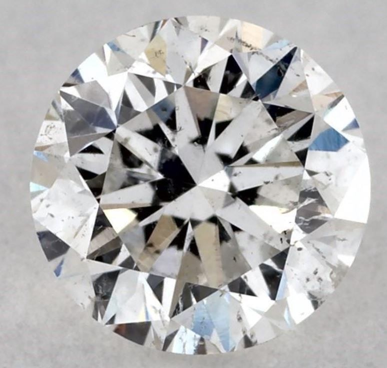 0.30 Carat Round Loose Diamond, F, SI2, Very Good, GIA Certified | Thumbnail