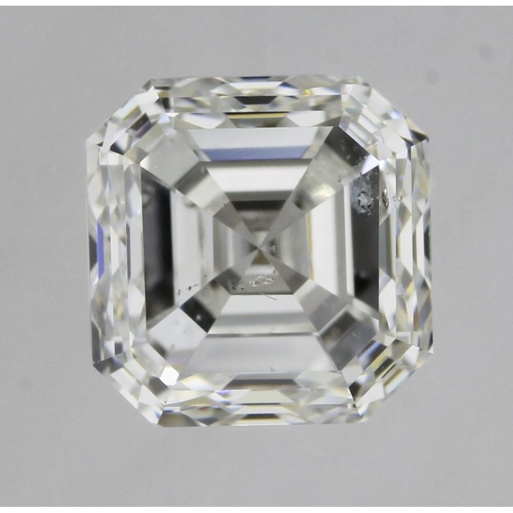0.70 Carat Asscher Loose Diamond, H, SI2, Ideal, GIA Certified | Thumbnail