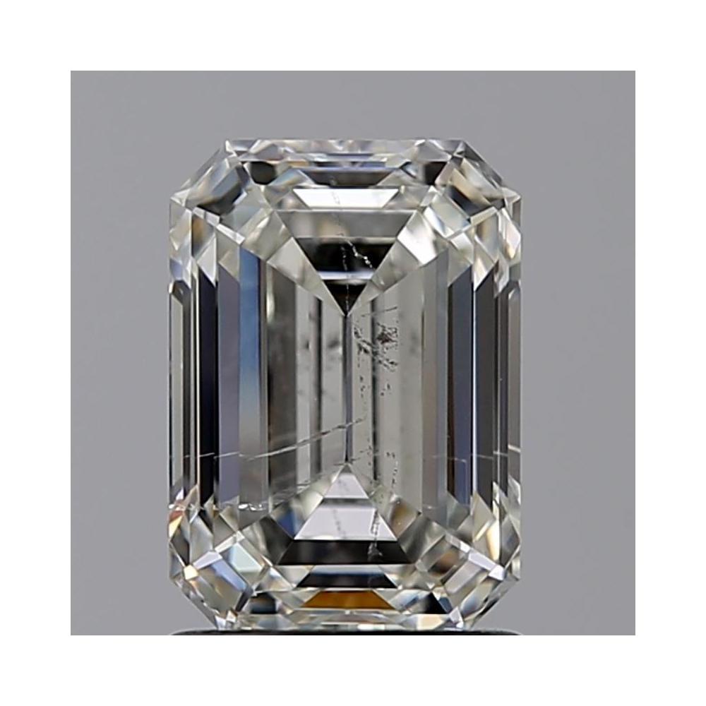 1.53 Carat Emerald Loose Diamond, I, SI2, Ideal, GIA Certified