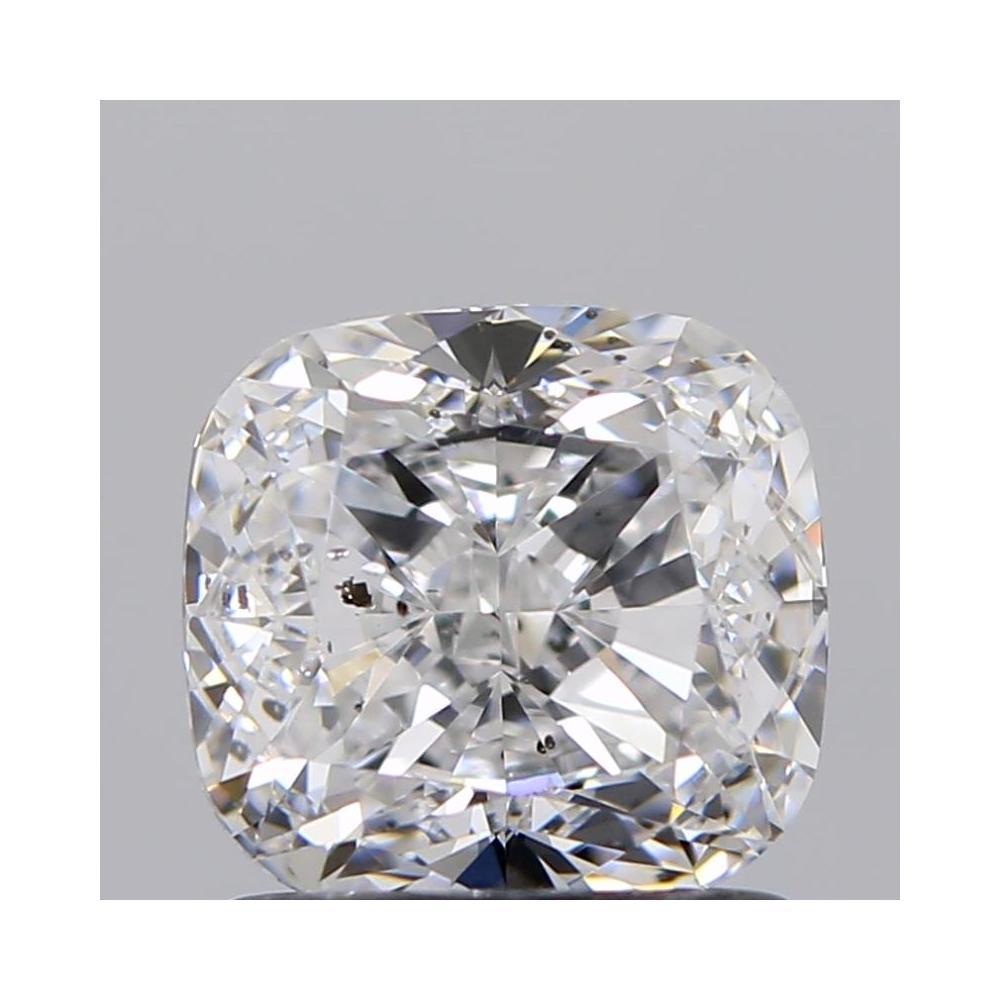 1.21 Carat Cushion Loose Diamond, E, SI2, Ideal, GIA Certified