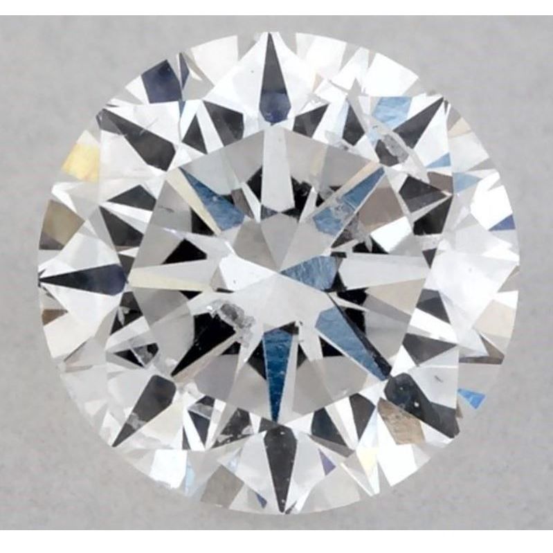 0.40 Carat Round Loose Diamond, D, I1, Very Good, GIA Certified