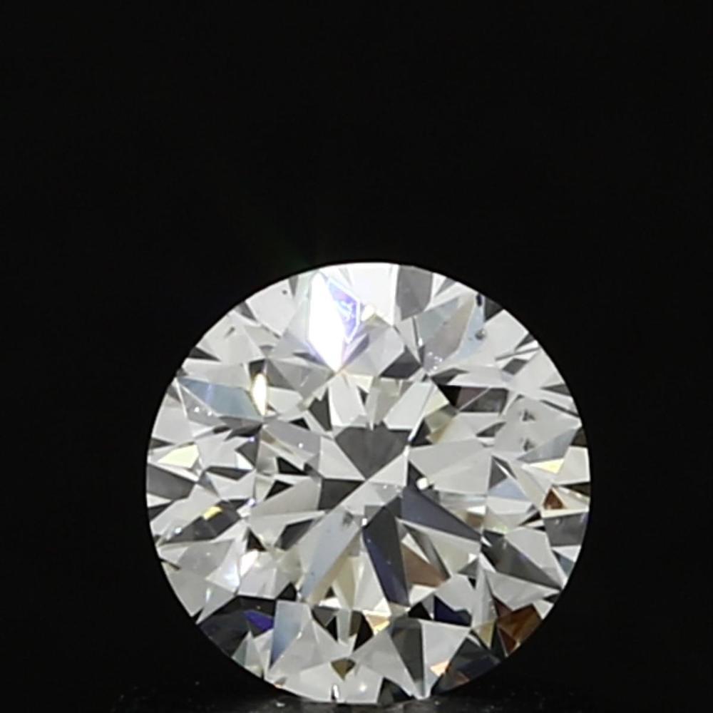 0.53 Carat Round Loose Diamond, J, SI1, Excellent, GIA Certified | Thumbnail
