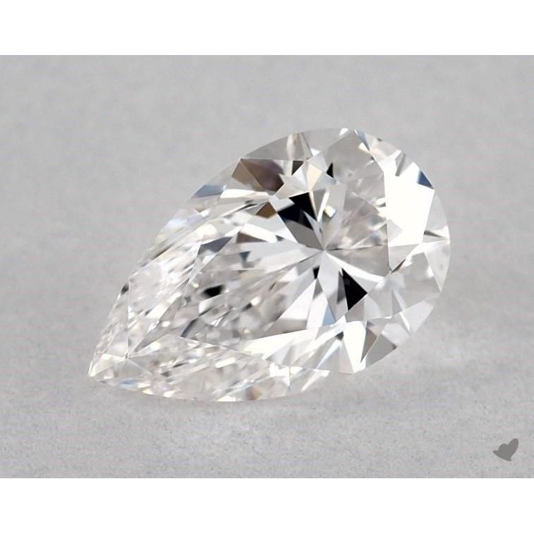 0.80 Carat Pear Loose Diamond, F, VVS1, Ideal, GIA Certified