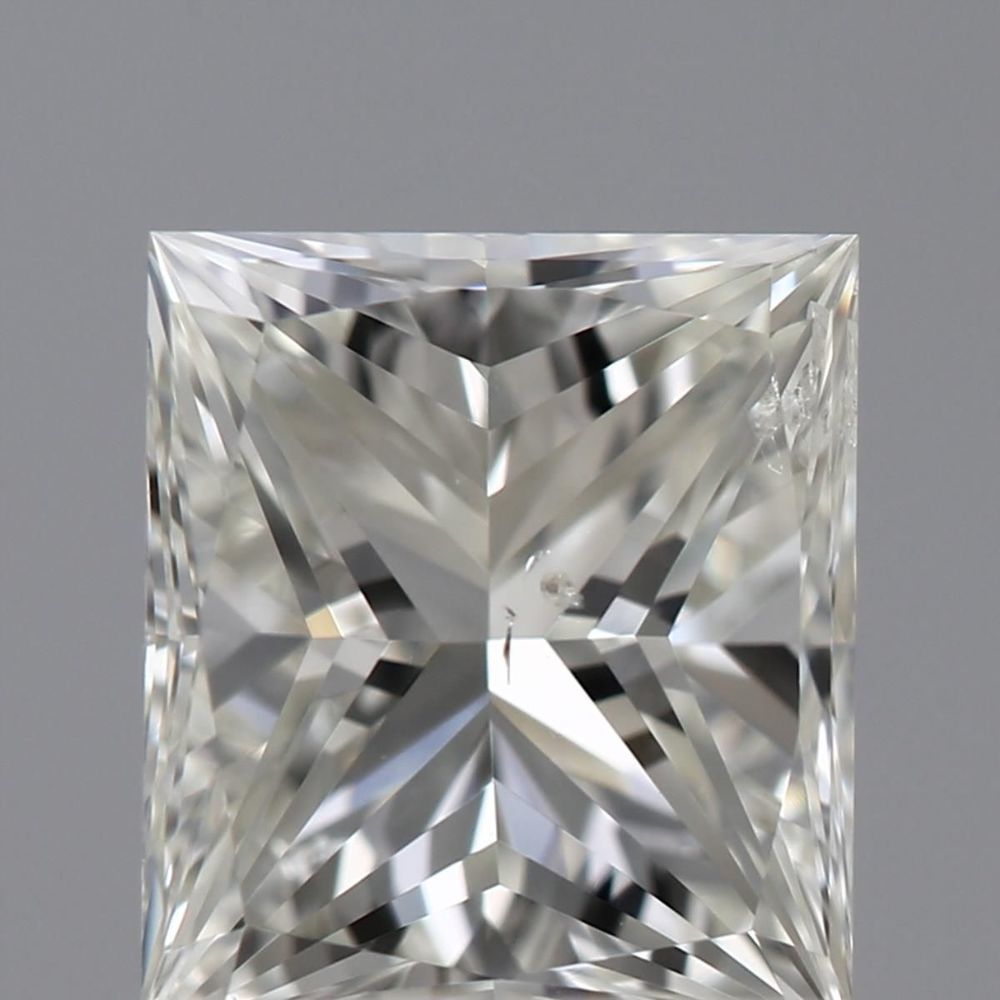 0.91 Carat Princess Loose Diamond, J, SI2, Very Good, GIA Certified | Thumbnail
