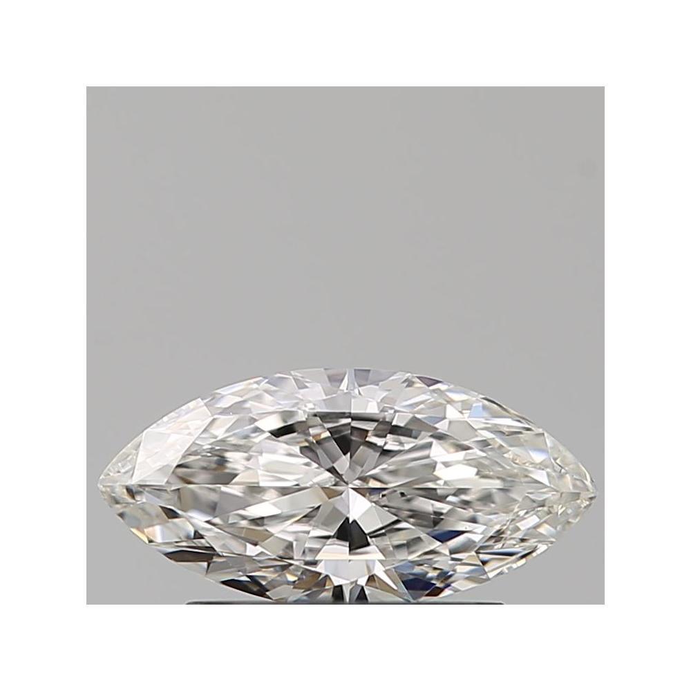 0.50 Carat Marquise Loose Diamond, F, VS1, Super Ideal, GIA Certified | Thumbnail