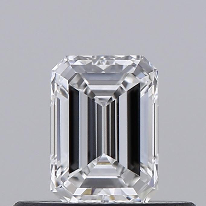 0.33 Carat Emerald Loose Diamond, D, VVS1, Super Ideal, GIA Certified | Thumbnail
