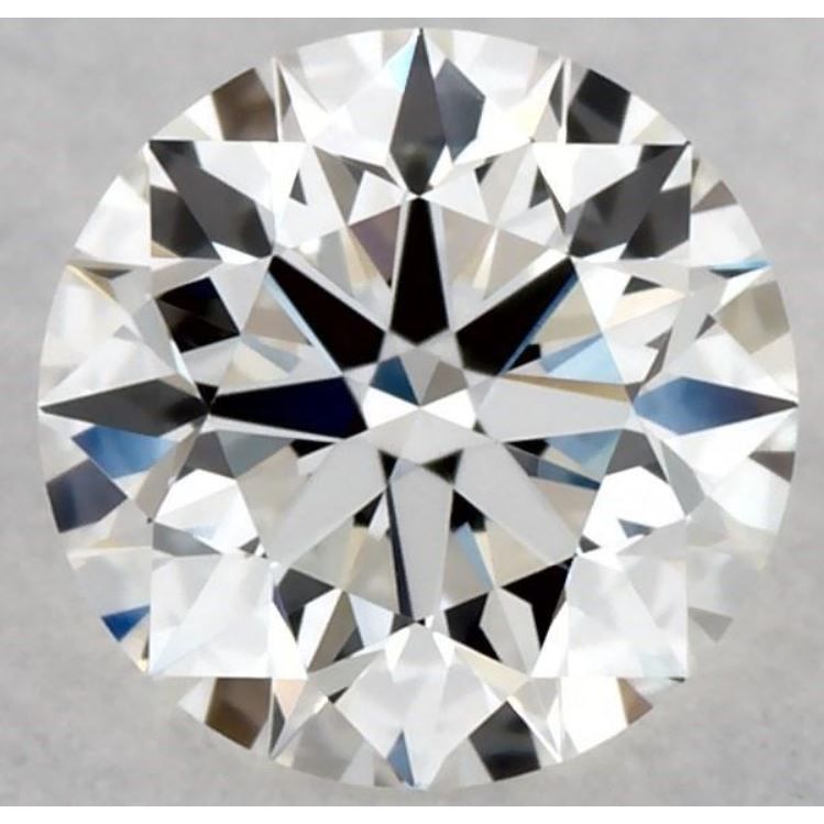 0.35 Carat Round Loose Diamond, G, IF, Super Ideal, GIA Certified