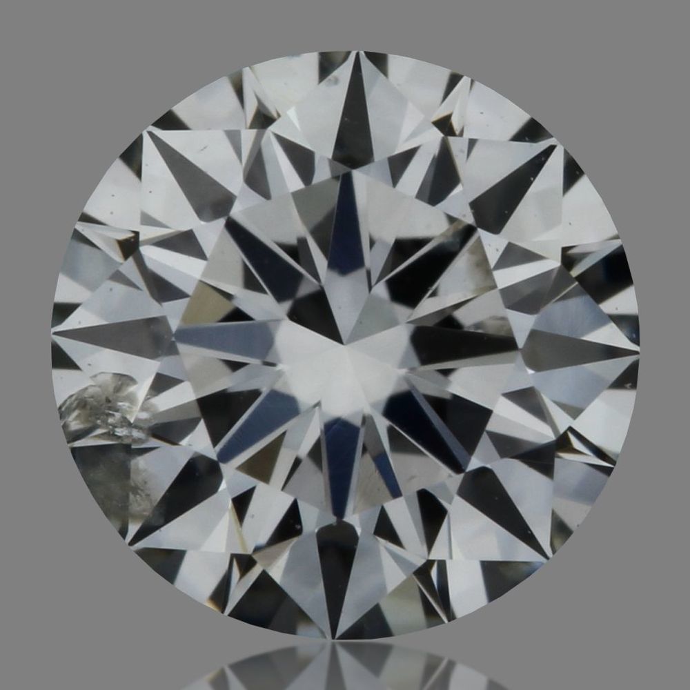 0.52 Carat Round Loose Diamond, G, I1, Super Ideal, GIA Certified