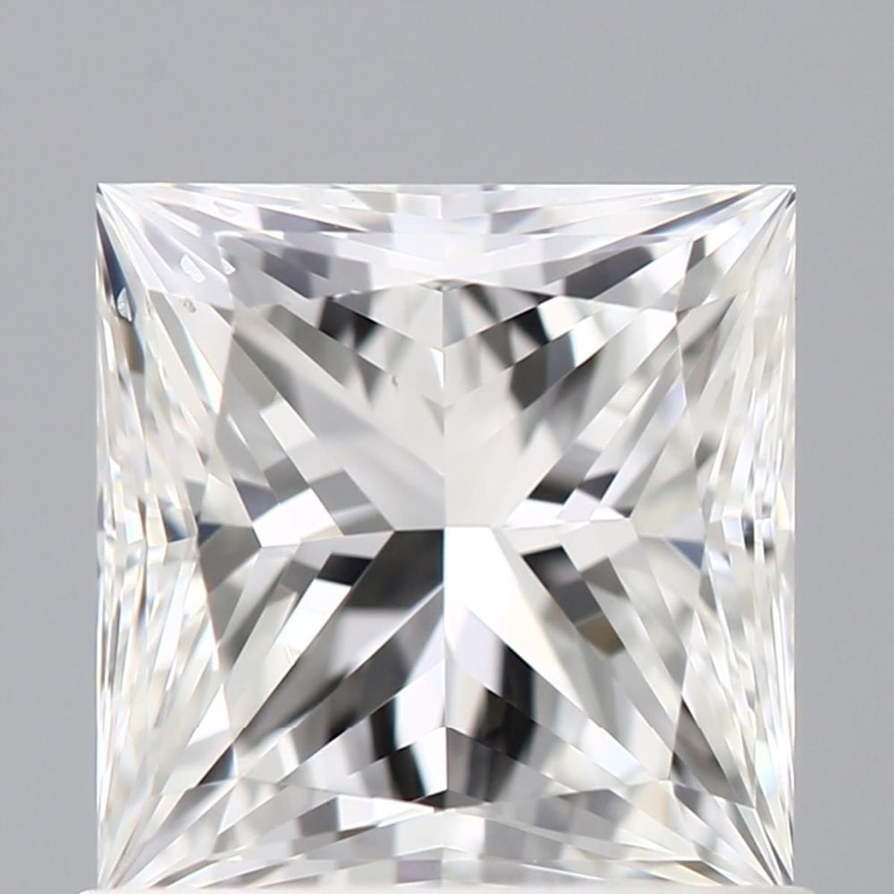 0.90 Carat Princess Loose Diamond, H, SI1, Ideal, GIA Certified | Thumbnail