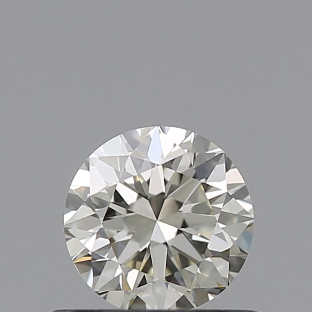 0.50 Carat Round Loose Diamond, M, VS1, Very Good, GIA Certified