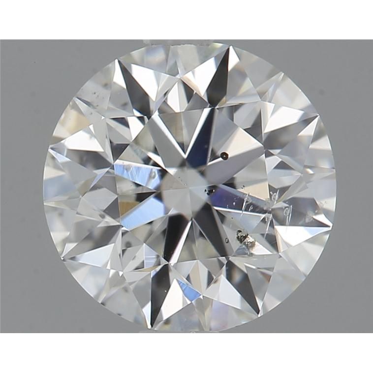 0.90 Carat Round Loose Diamond, H, I1, Very Good, GIA Certified | Thumbnail