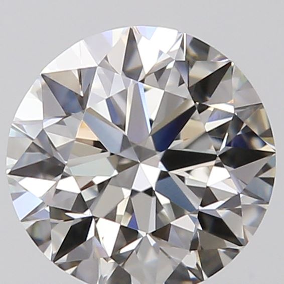 0.50 Carat Round Loose Diamond, H, VS1, Super Ideal, GIA Certified | Thumbnail