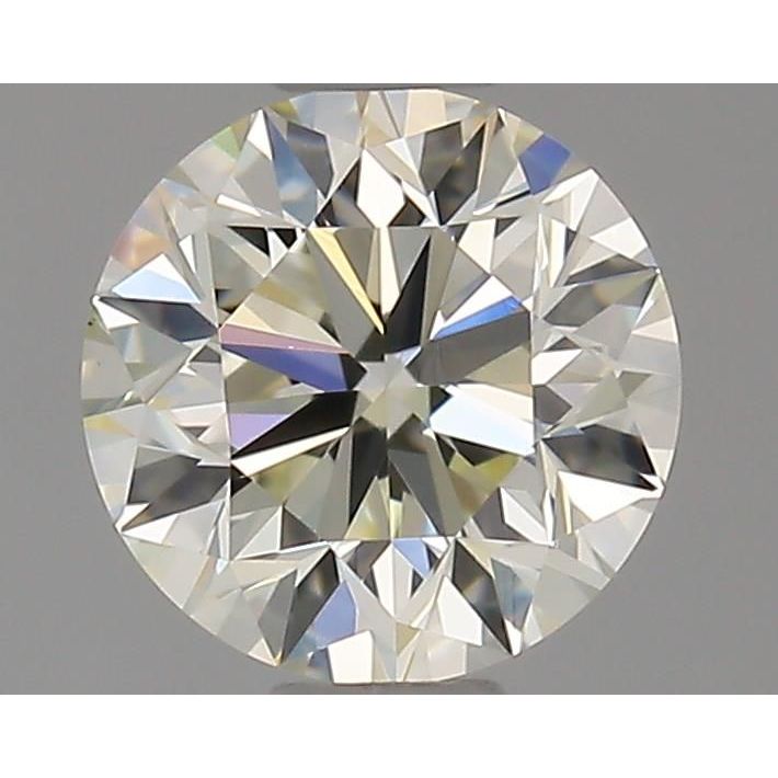 0.50 Carat Round Loose Diamond, L, VS1, Excellent, GIA Certified