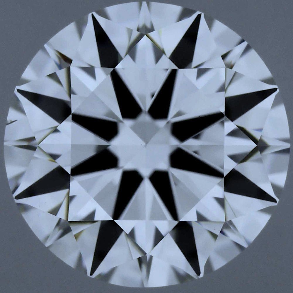 0.33 Carat Round Loose Diamond, E, VS2, Super Ideal, GIA Certified