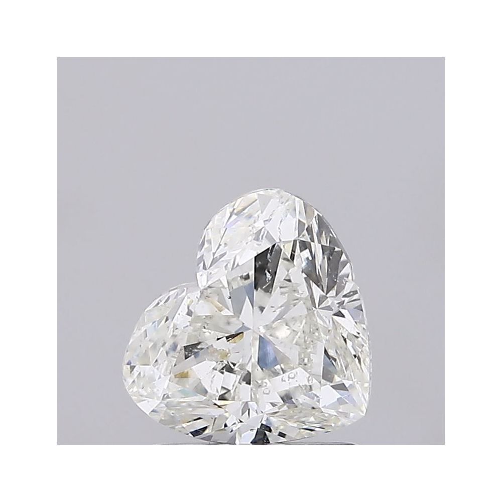 1.50 Carat Heart Loose Diamond, I, I1, Excellent, GIA Certified
