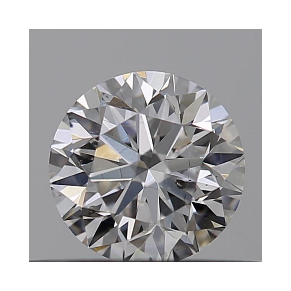 0.45 Carat Round Loose Diamond, D, SI1, Very Good, GIA Certified | Thumbnail