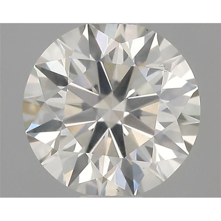 0.51 Carat Round Loose Diamond, Faint Gray, SI2, Ideal, GIA Certified | Thumbnail
