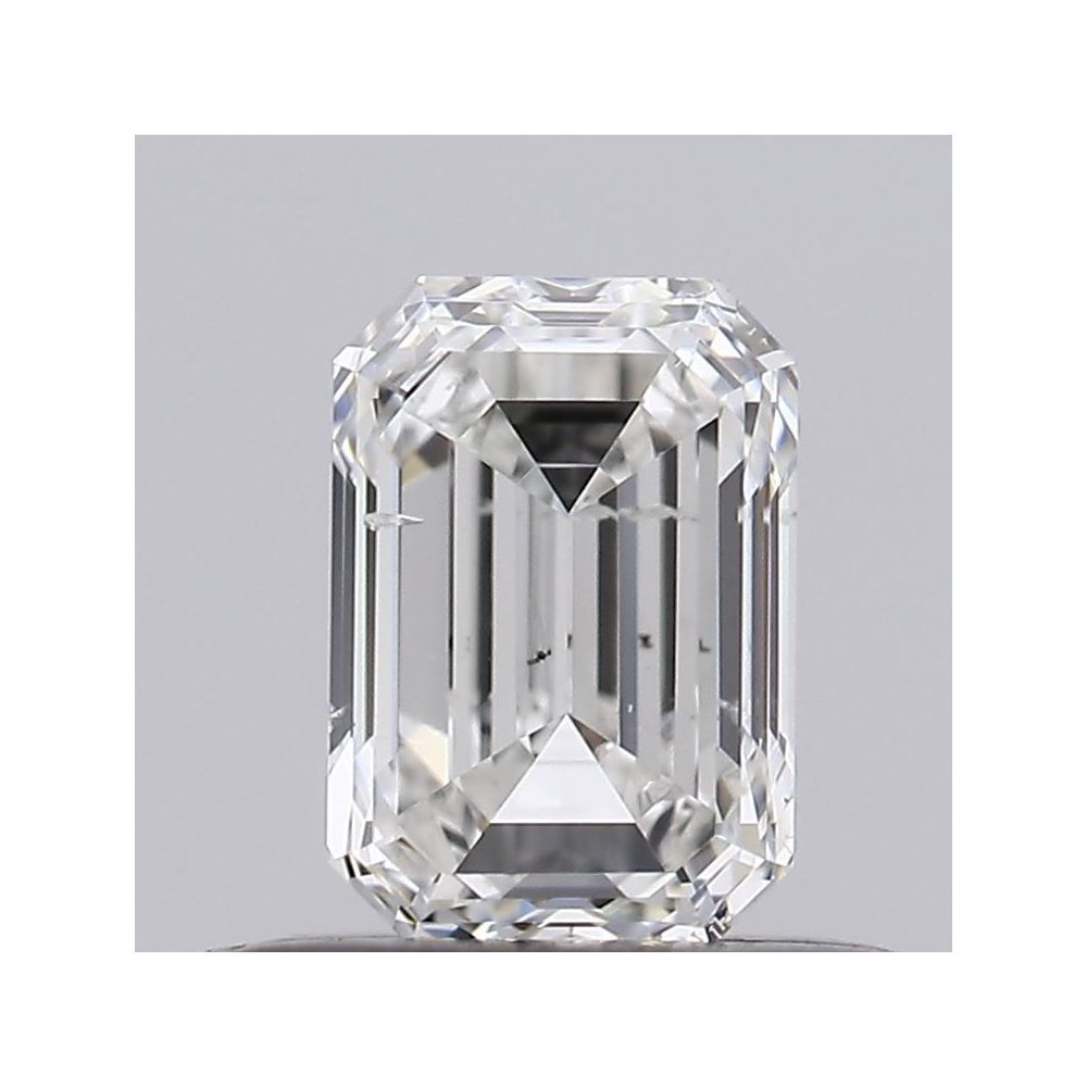 0.50 Carat Emerald Loose Diamond, G, SI2, Ideal, GIA Certified | Thumbnail