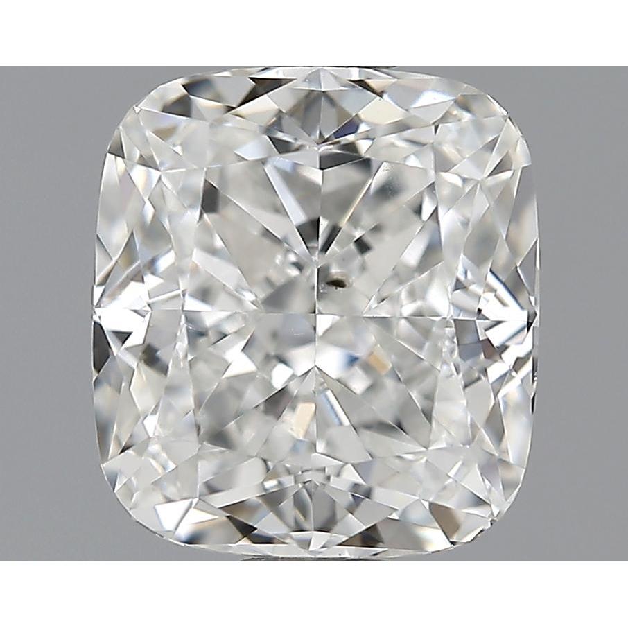 1.74 Carat Cushion Loose Diamond, G, SI1, Ideal, GIA Certified