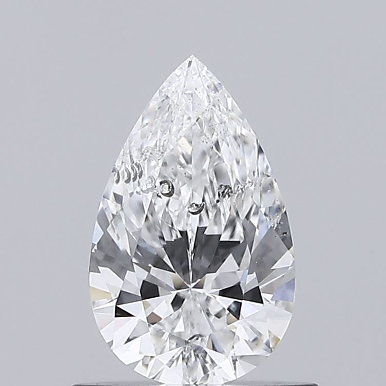 0.60 Carat Pear Loose Diamond, D, I1, Ideal, GIA Certified