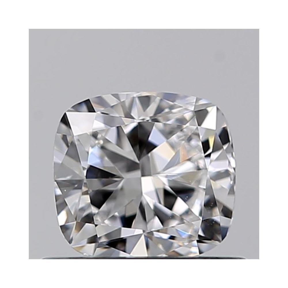 0.50 Carat Cushion Loose Diamond, D, VS2, Ideal, GIA Certified