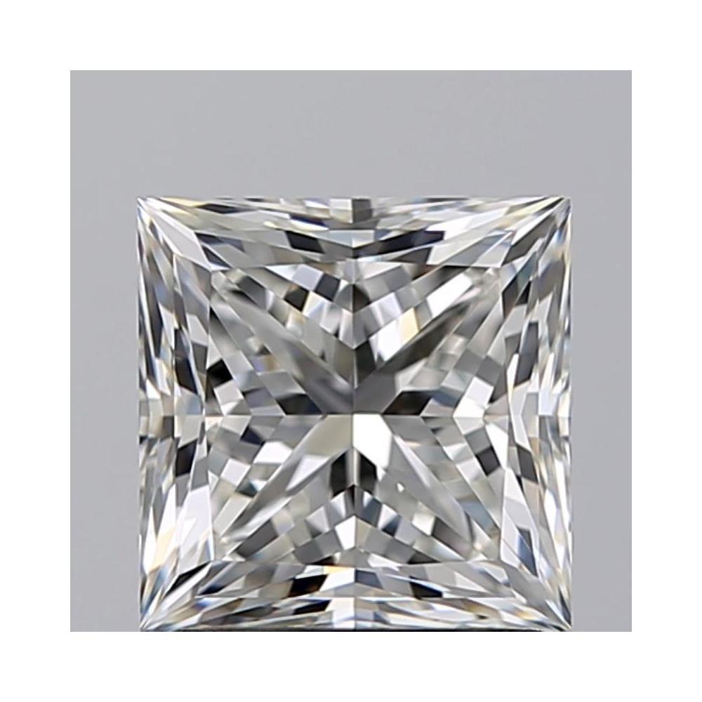 1.51 Carat Princess Loose Diamond, H, VVS2, Ideal, GIA Certified | Thumbnail