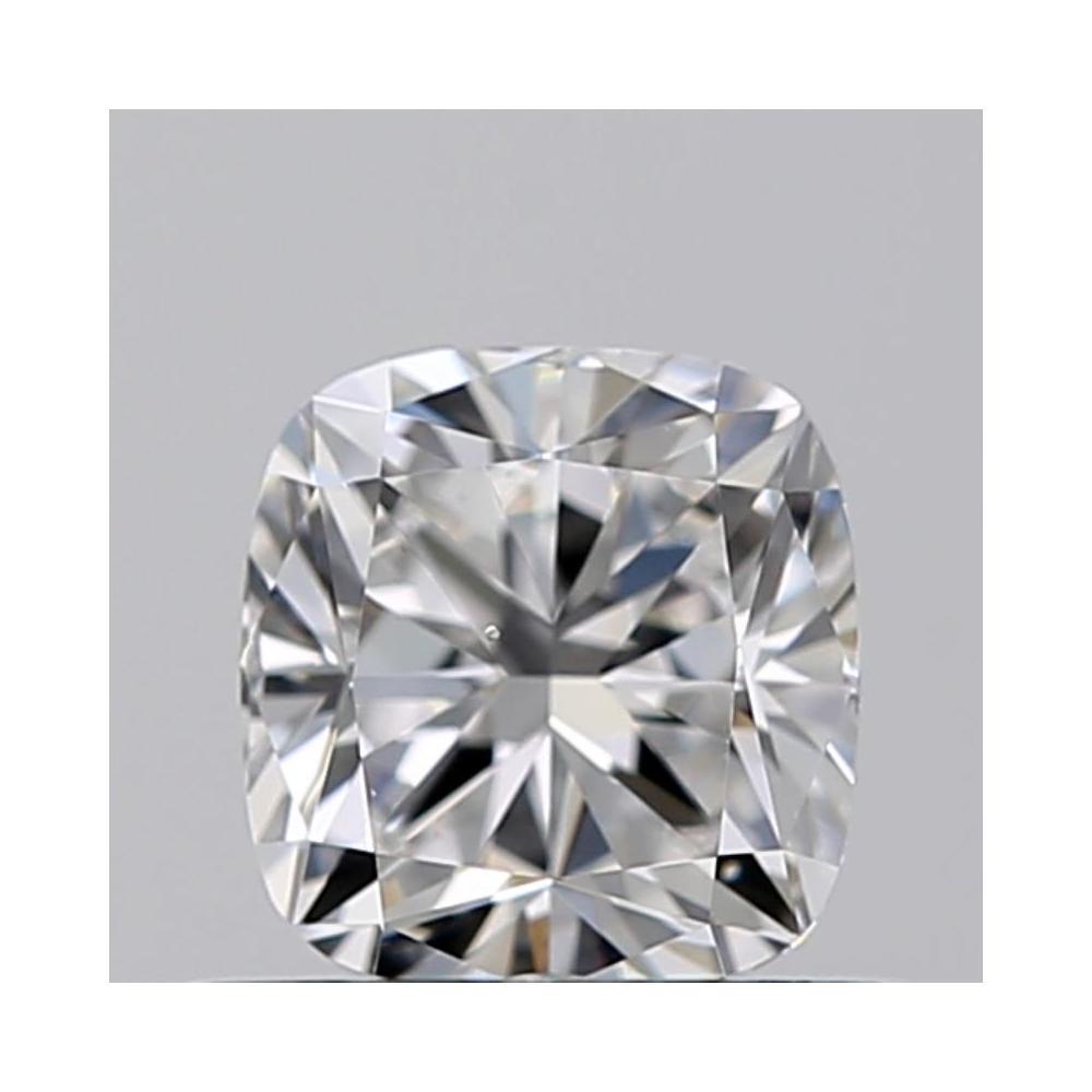 0.51 Carat Cushion Loose Diamond, D, VS2, Excellent, GIA Certified