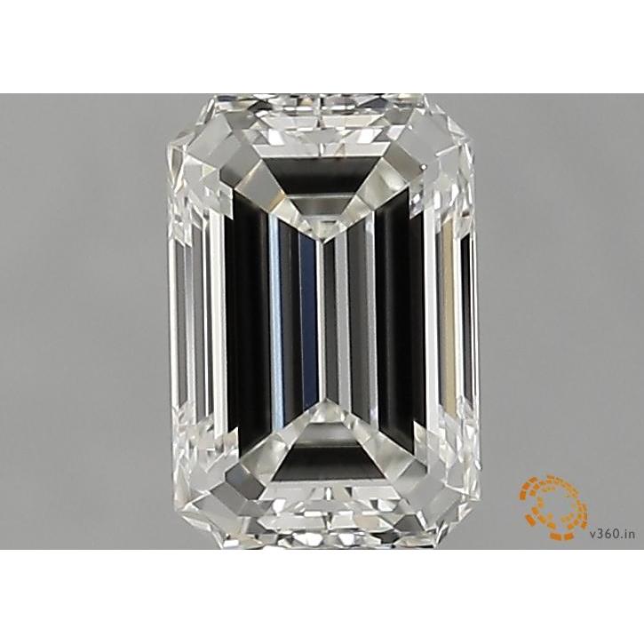 1.00 Carat Emerald Loose Diamond, I, VVS2, Super Ideal, GIA Certified