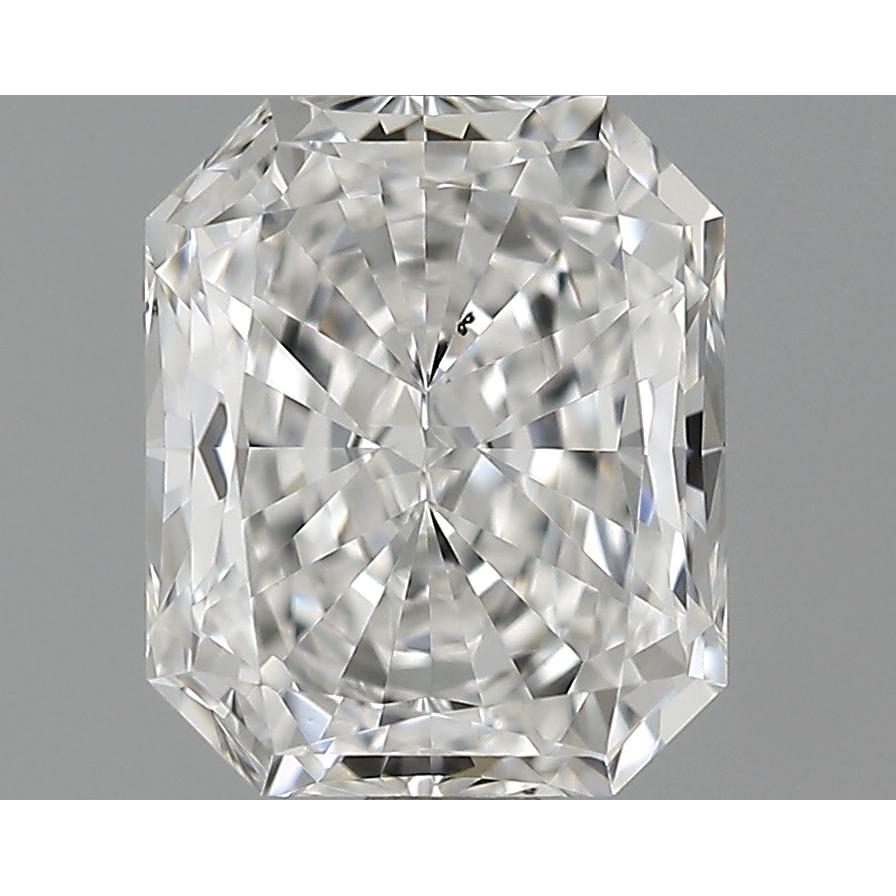 1.05 Carat Radiant Loose Diamond, F, VS2, Excellent, GIA Certified
