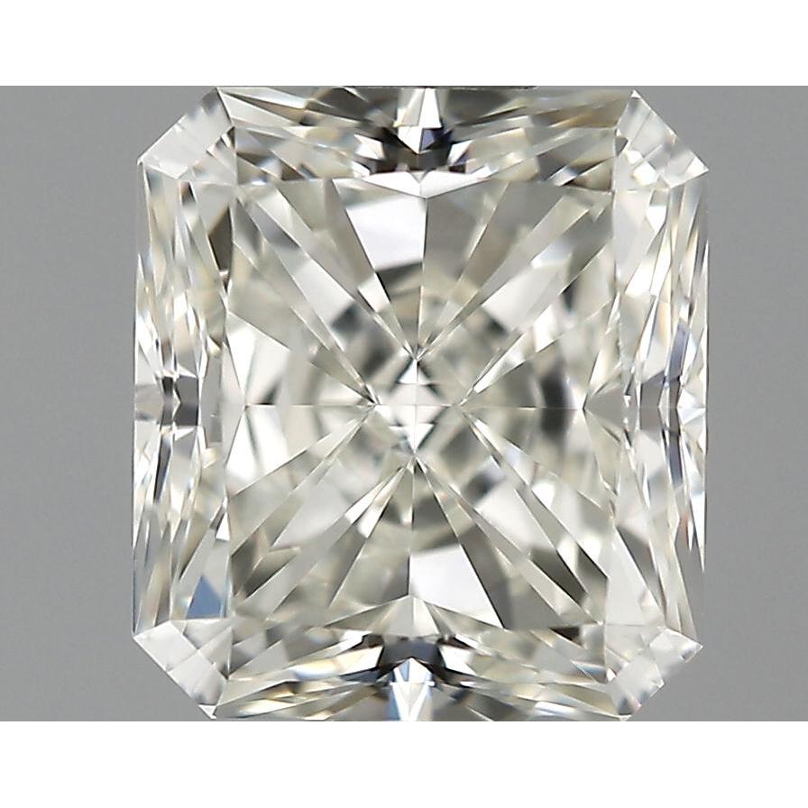 0.91 Carat Radiant Loose Diamond, J, VVS2, Super Ideal, GIA Certified
