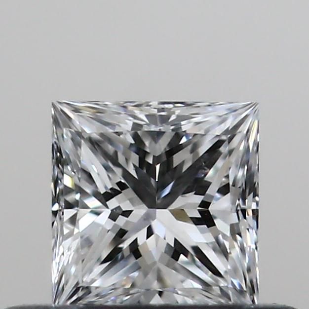0.32 Carat Princess Loose Diamond, D, VS2, Super Ideal, GIA Certified