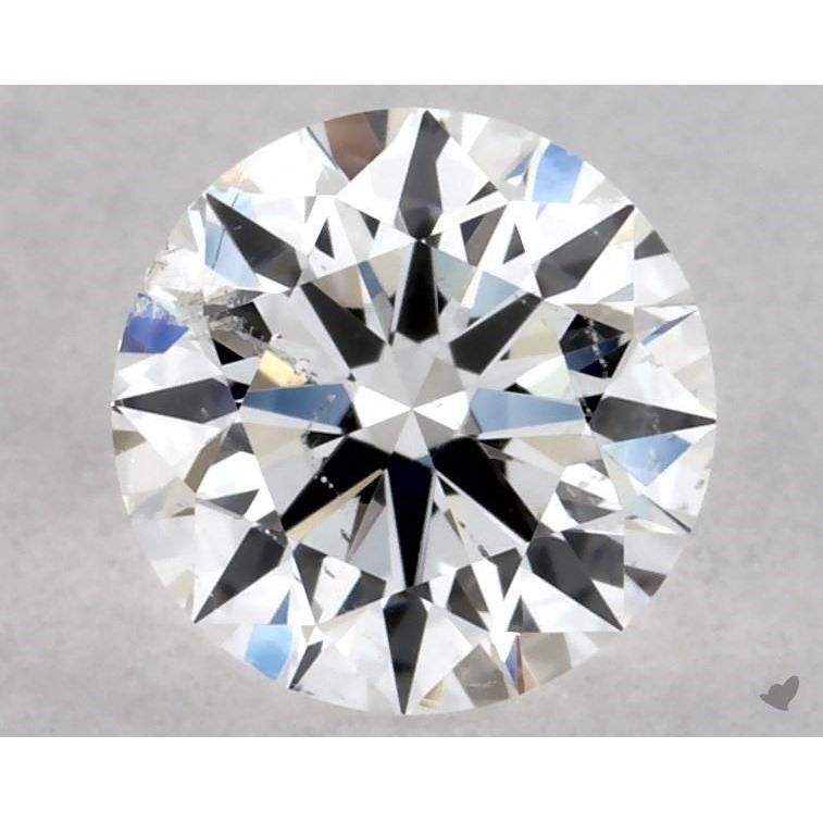 0.35 Carat Round Loose Diamond, D, SI2, Super Ideal, GIA Certified | Thumbnail
