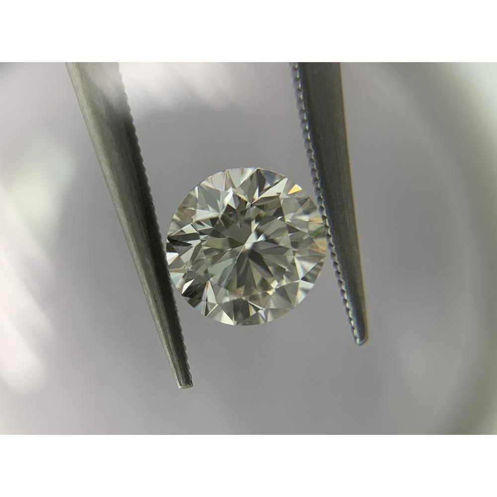 0.80 Carat Round Loose Diamond, L, VS1, Super Ideal, GIA Certified | Thumbnail