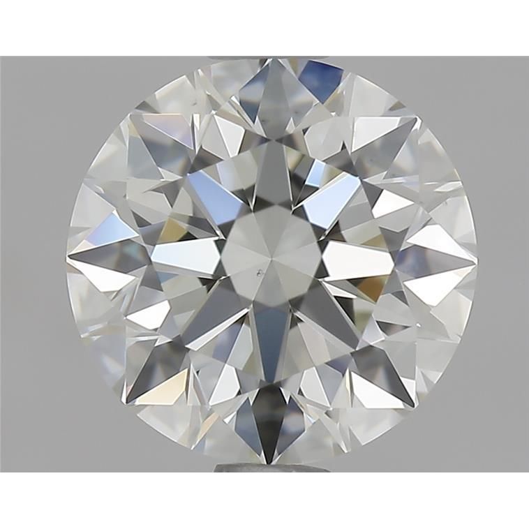 1.03 Carat Round Loose Diamond, J, VVS2, Super Ideal, GIA Certified