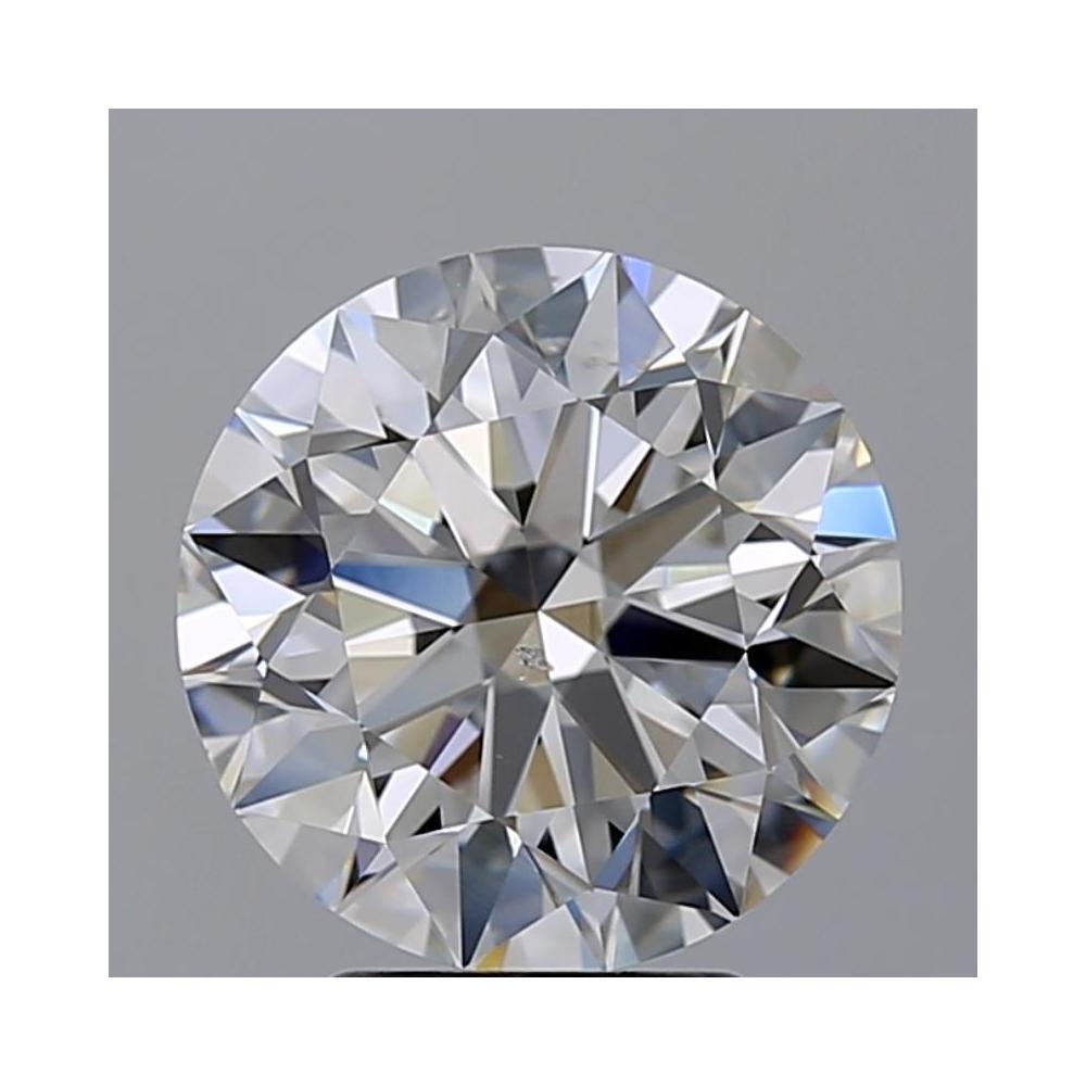 3.50 Carat Round Loose Diamond, F, SI1, Super Ideal, GIA Certified | Thumbnail