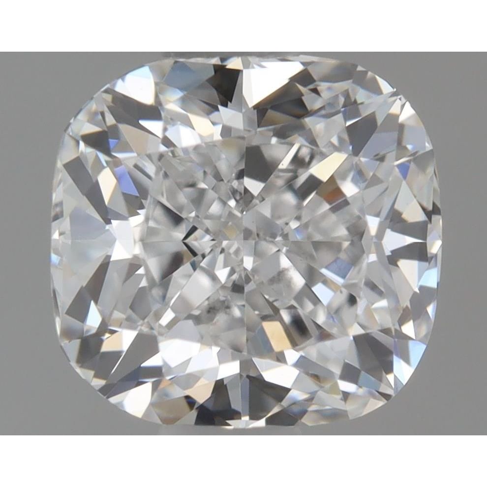 0.91 Carat Cushion Loose Diamond, D, SI1, Excellent, GIA Certified