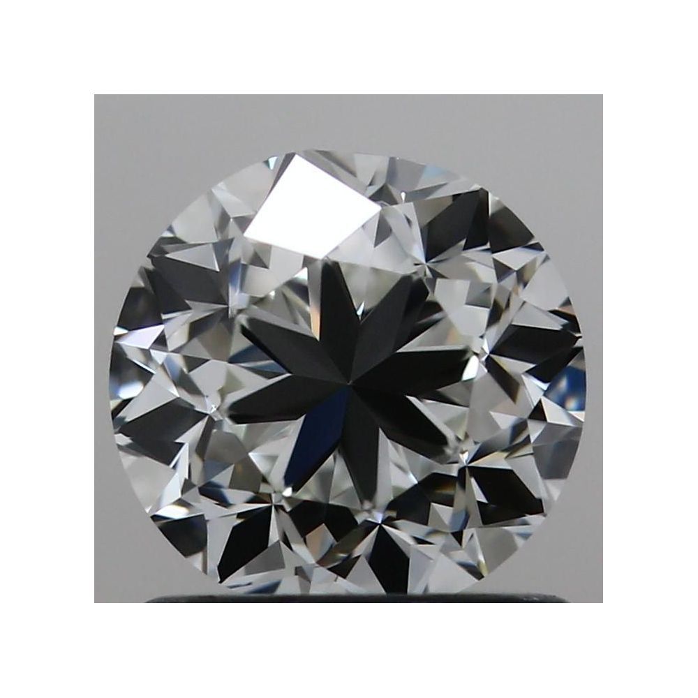 1.00 Carat Round Loose Diamond, H, VVS2, Good, GIA Certified | Thumbnail