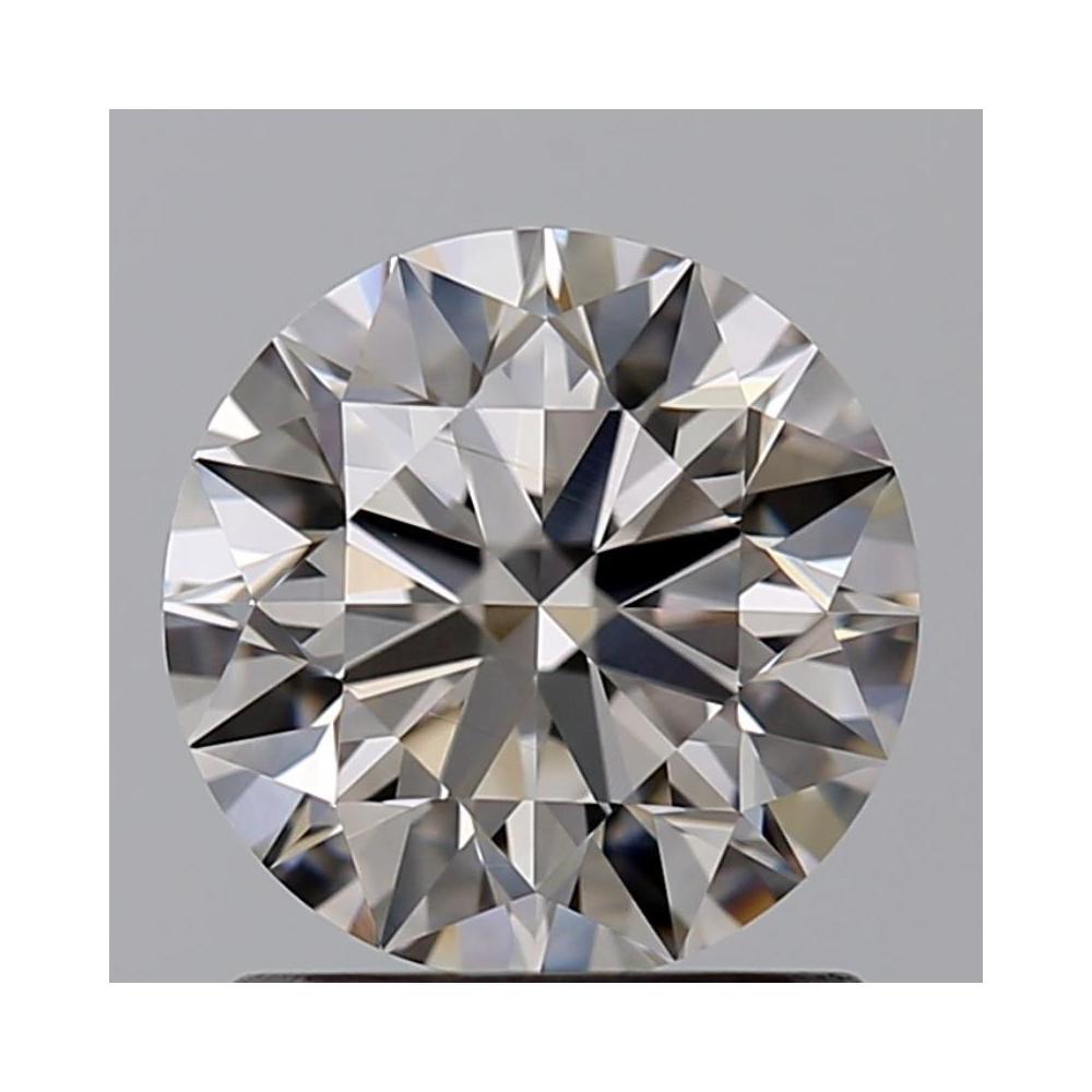 1.18 Carat Round Loose Diamond, J, VVS2, Super Ideal, GIA Certified