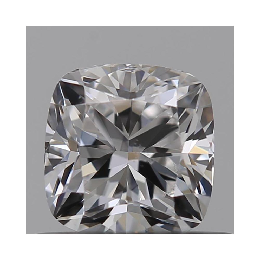 0.53 Carat Cushion Loose Diamond, D, SI1, Excellent, GIA Certified