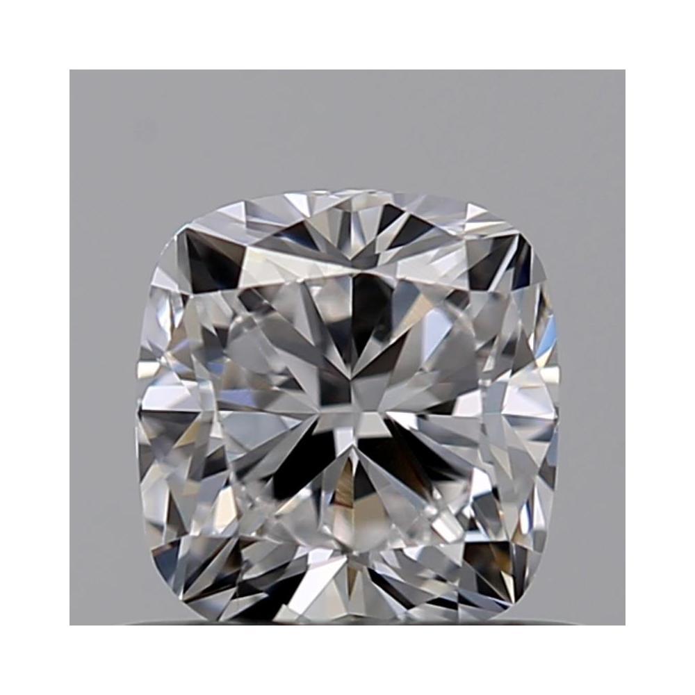 0.50 Carat Cushion Loose Diamond, D, VVS2, Excellent, GIA Certified | Thumbnail