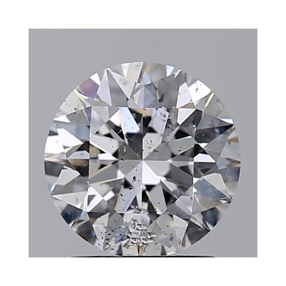 1.51 Carat Round Loose Diamond, D, SI2, Super Ideal, GIA Certified