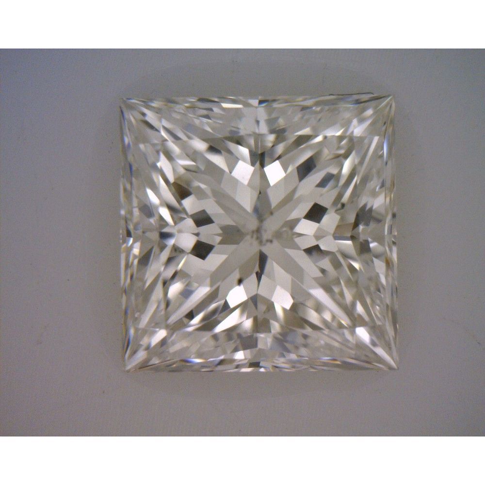 1.50 Carat Princess Loose Diamond, I, SI2, Super Ideal, GIA Certified