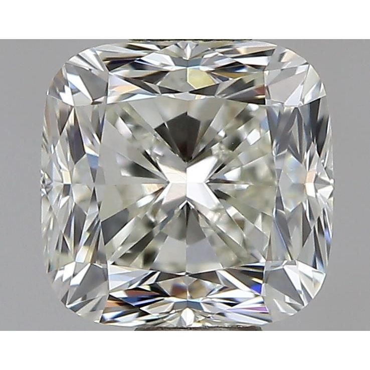 0.61 Carat Cushion Loose Diamond, K, VVS2, Excellent, GIA Certified | Thumbnail