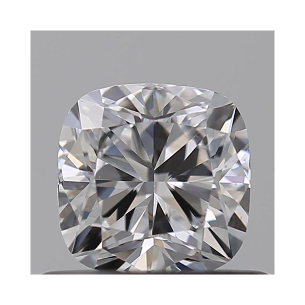0.51 Carat Cushion Loose Diamond, D, VS1, Ideal, GIA Certified