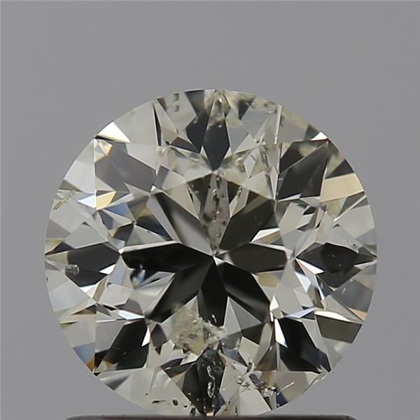 1.00 Carat Round Loose Diamond, M, I1, Very Good, GIA Certified