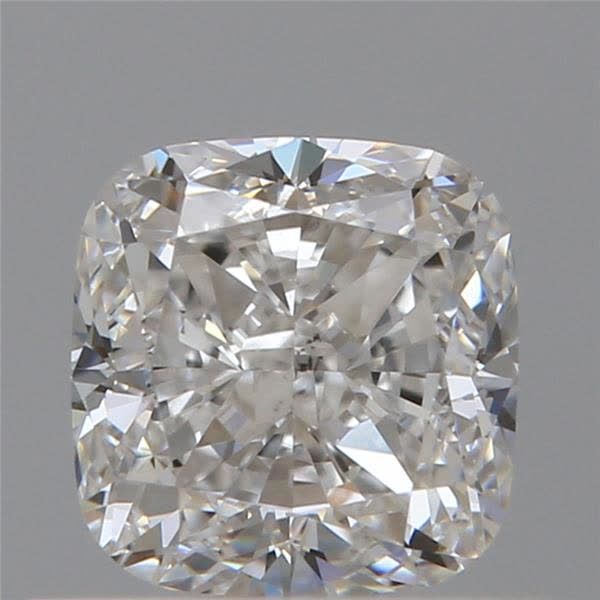 0.60 Carat Cushion Loose Diamond, F, VS2, Excellent, GIA Certified