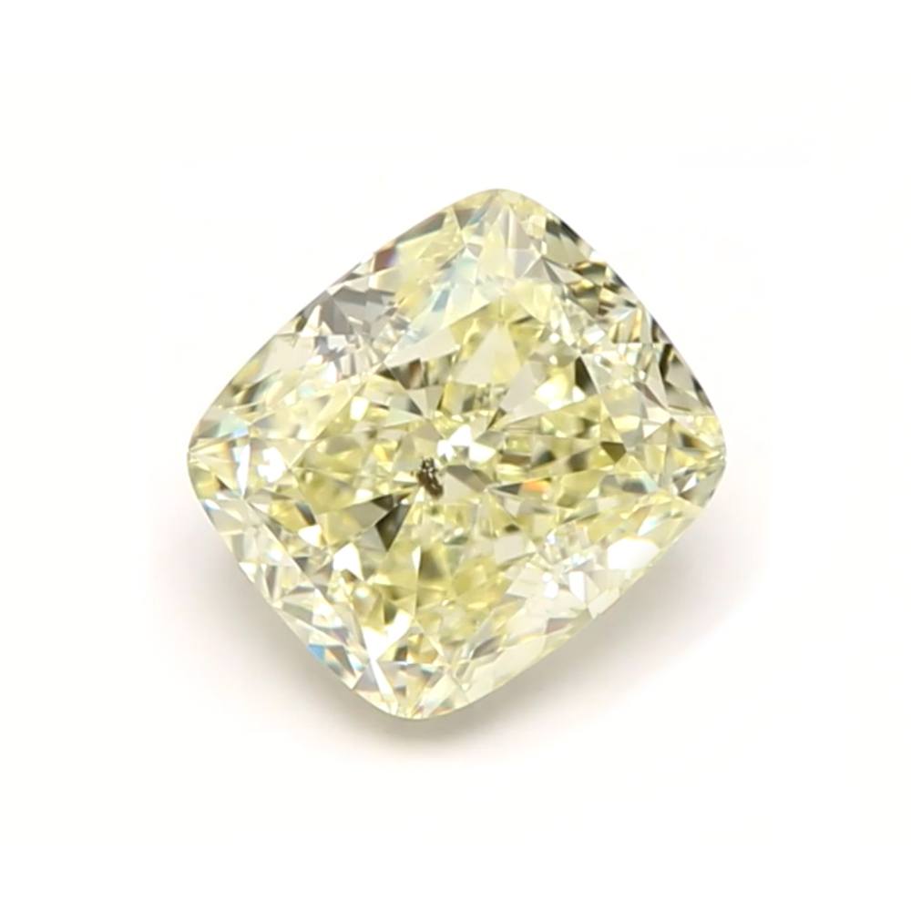 0.70 Carat Cushion Loose Diamond, Y, SI2, Excellent, GIA Certified