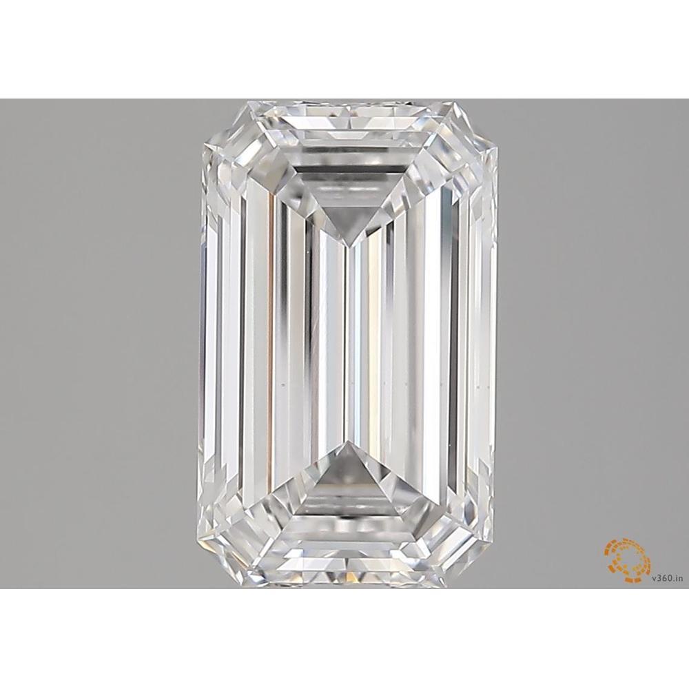 3.01 Carat Emerald Loose Diamond, D, VS1, Ideal, GIA Certified