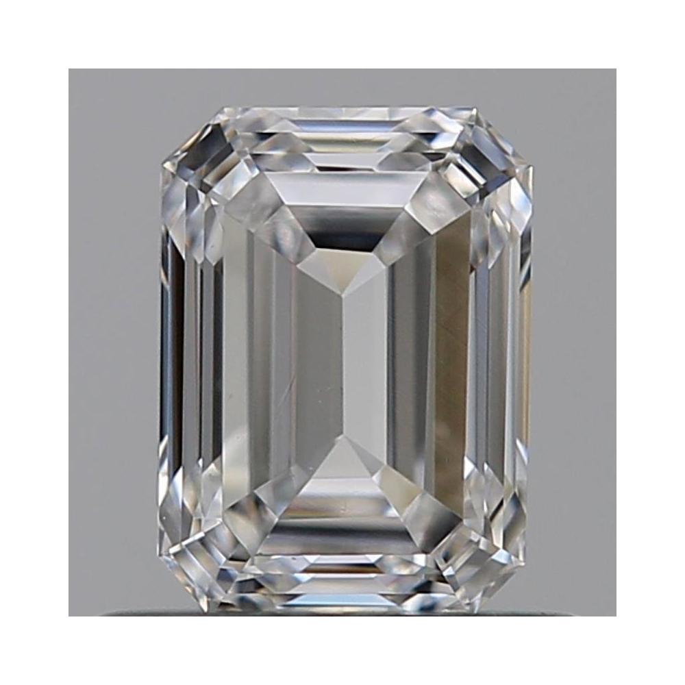 0.64 Carat Emerald Loose Diamond, E, VS1, Ideal, GIA Certified | Thumbnail