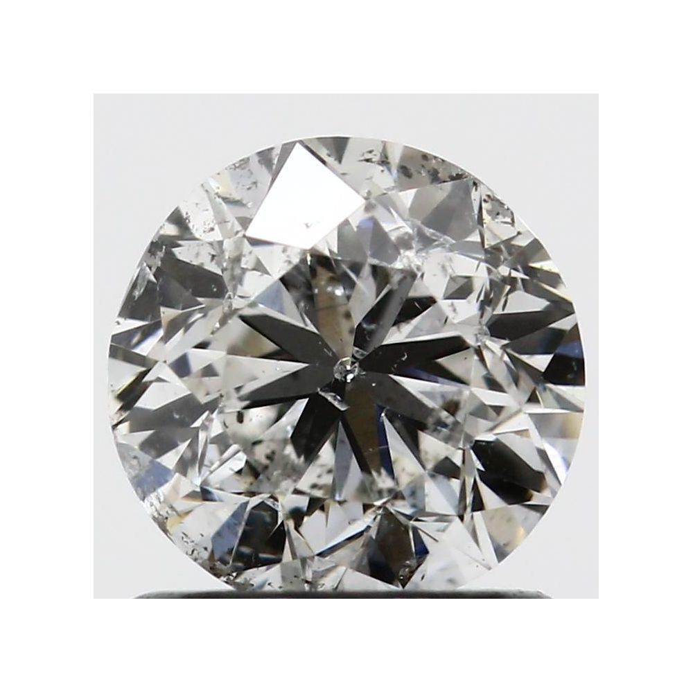 1.00 Carat Round Loose Diamond, G, I1, Good, GIA Certified | Thumbnail